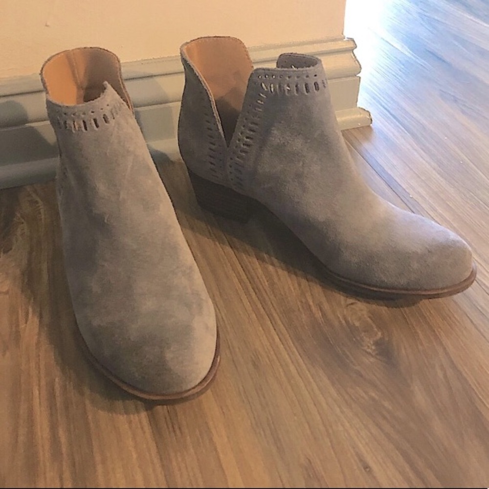 Lucky Brand Suede Booties